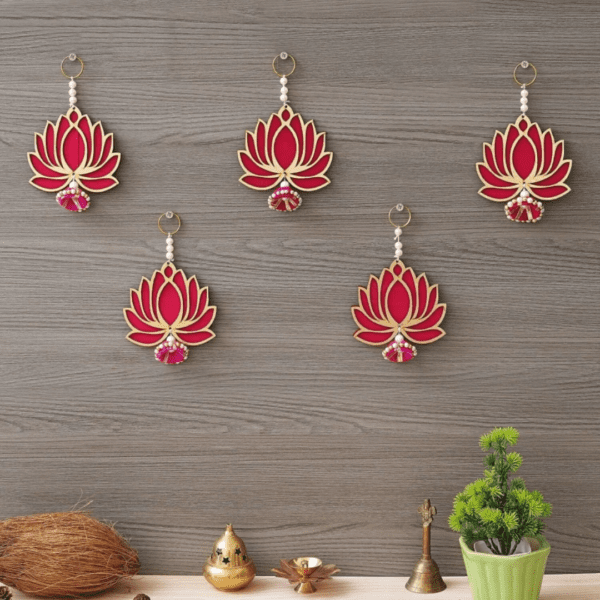 Lotus wall decorative hangings for wall decoration wedding hanging decoration.