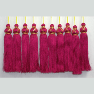 Hand-made tassels with soft quality silk thread. Washable for cleaning purposes, Perfect for wall hangings, dream catchers, home decor items.