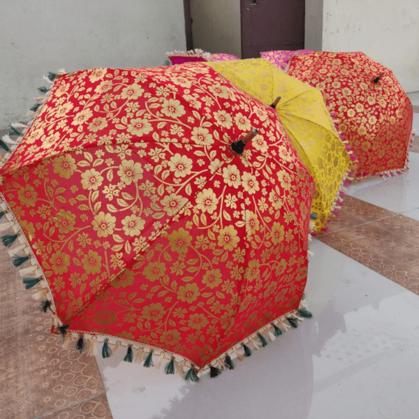 Nylon Printed Beautiful Decorative Umbrella For Wedding, Events, Party Decoration.