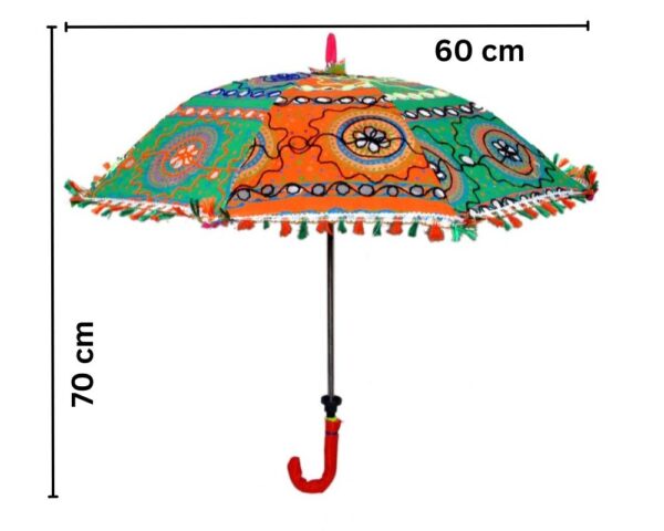 Nylon Printed Beautiful Decorative Umbrella For Wedding, Events, Party Decoration.