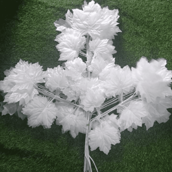 Artificial maple leaves are designed to look and feel like real maple leaves, and can be used to add a natural touch to your home or garden.