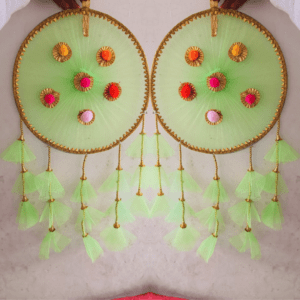 Indian Handmade Multicolored Hanging Door Hangings. Diwali Decoration, Indian Wedding Decor, Mehndi decor, Haldi Decor, Party Backdrop, Bollywood theme party, Holi party. Easy to Hang indoor as well as outdoors.