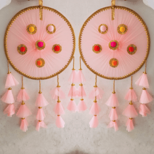 Indian Handmade Multicolored Hanging Door Hangings. Diwali Decoration, Indian Wedding Decor, Mehndi decor, Haldi Decor, Party Backdrop, Bollywood theme party, Holi party. Easy to Hang indoor as well as outdoors.