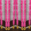 Get Your Home Ready For The Festive Season With This Hangings Torans. In Indian And Various Other Cultures The Front Door Of The House Holds A Great Significance. It Is Believed That All The Luck Prosperity And Good Energies Enter Through Your Front Door. Therefore Front Door Is Often Decorated With These Torahs And Latkans To Welcome The Good Energies. Artificial Flower Garland For Diwali ,navratra ,Pongal , Festival Decoration Size- 3.5 feet each string Artificial Flowers Bandharwar ,Toran,Door Hanging For Diwali ,,festival, home decoration item Display These Beauties On Your Front Door, Office, Puja Rooms To Welcome Goddess Lakshmi. During Weddings And Baby Showers As-Well These Decorations Are Made To Welcome Guests And The New Members To The Family. Suitable For: New Home, Pooja, Diwali, Navratre, Durga Pooja, Weddings Decor
