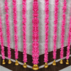 Get Your Home Ready For The Festive Season With This Hangings Torans. In Indian And Various Other Cultures The Front Door Of The House Holds A Great Significance. It Is Believed That All The Luck Prosperity And Good Energies Enter Through Your Front Door. Therefore Front Door Is Often Decorated With These Torahs And Latkans To Welcome The Good Energies. Artificial Flower Garland For Diwali ,navratra ,Pongal , Festival Decoration Size- 3.5 feet each string Artificial Flowers Bandharwar ,Toran,Door Hanging For Diwali ,,festival, home decoration item Display These Beauties On Your Front Door, Office, Puja Rooms To Welcome Goddess Lakshmi. During Weddings And Baby Showers As-Well These Decorations Are Made To Welcome Guests And The New Members To The Family. Suitable For: New Home, Pooja, Diwali, Navratre, Durga Pooja, Weddings Decor