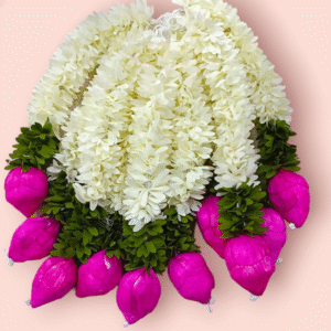 Decorative Latest Hanging With Pink Rose Kali Set Of 10 Pieces