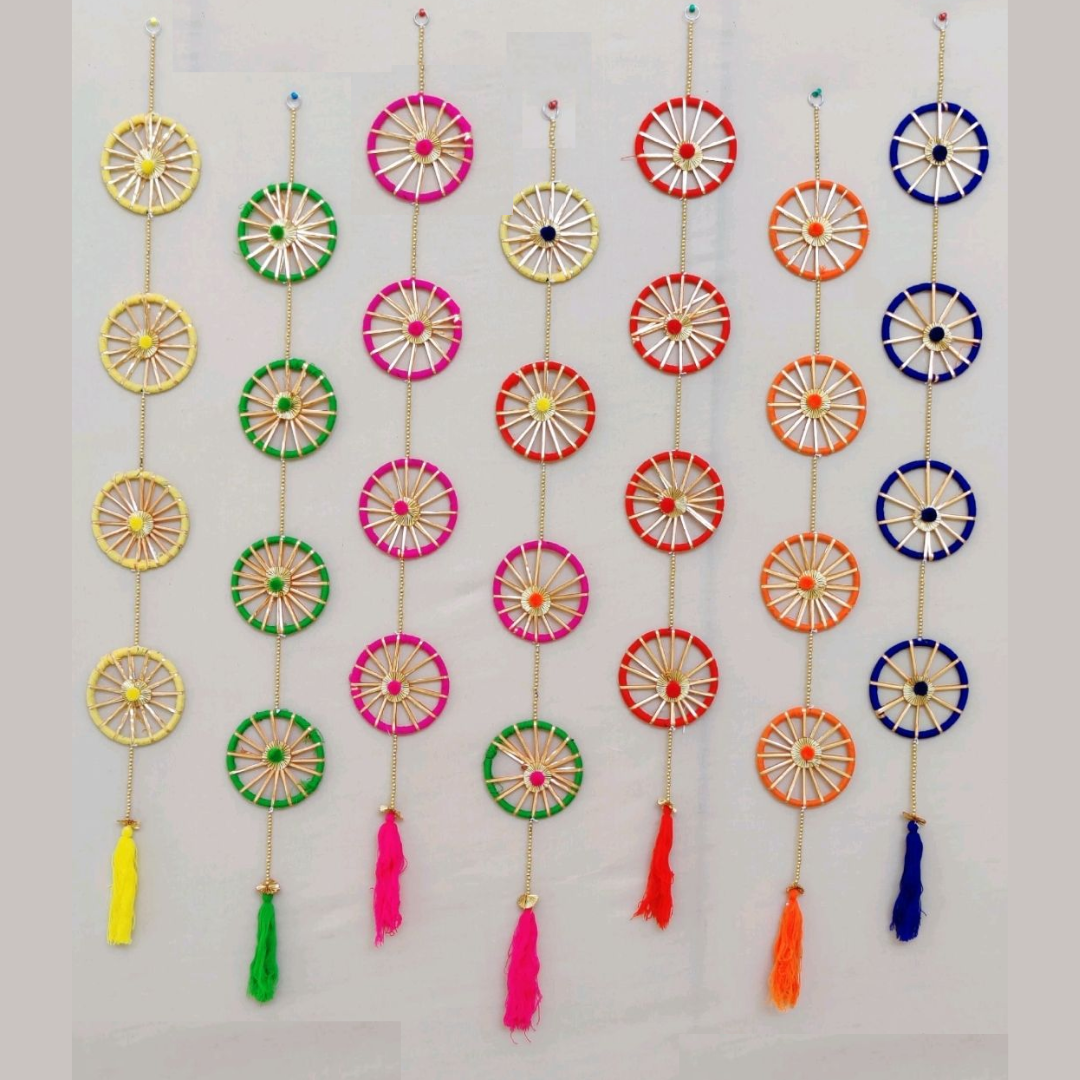 Chakrie Wall Decorative Hanging Set Of 10 Piece Hangings