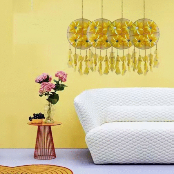 Haldi Decoration Hanging Items showcase meticulous handmade Set Of 4 Pieces - Image 3