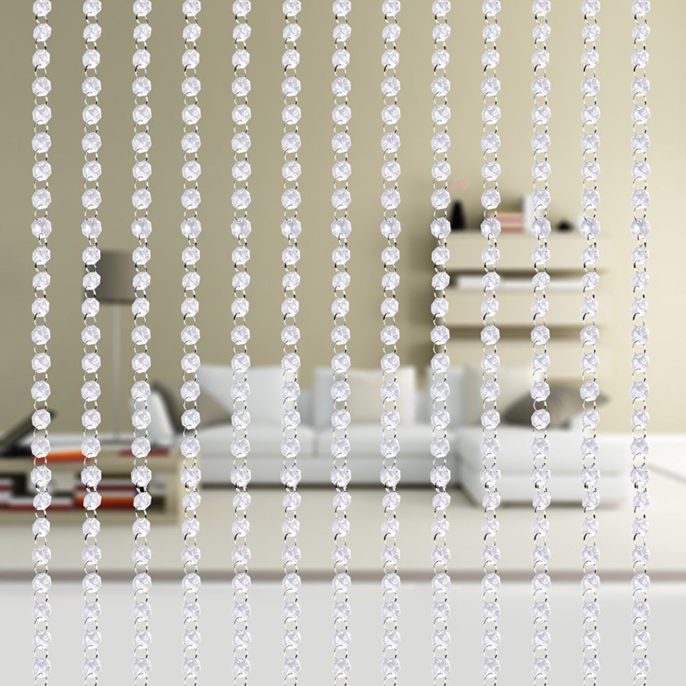 Crystal Hanging Ladi With Pencil Drop Set Of 10 Piece Ladi, Height 4 Feet - Image 2