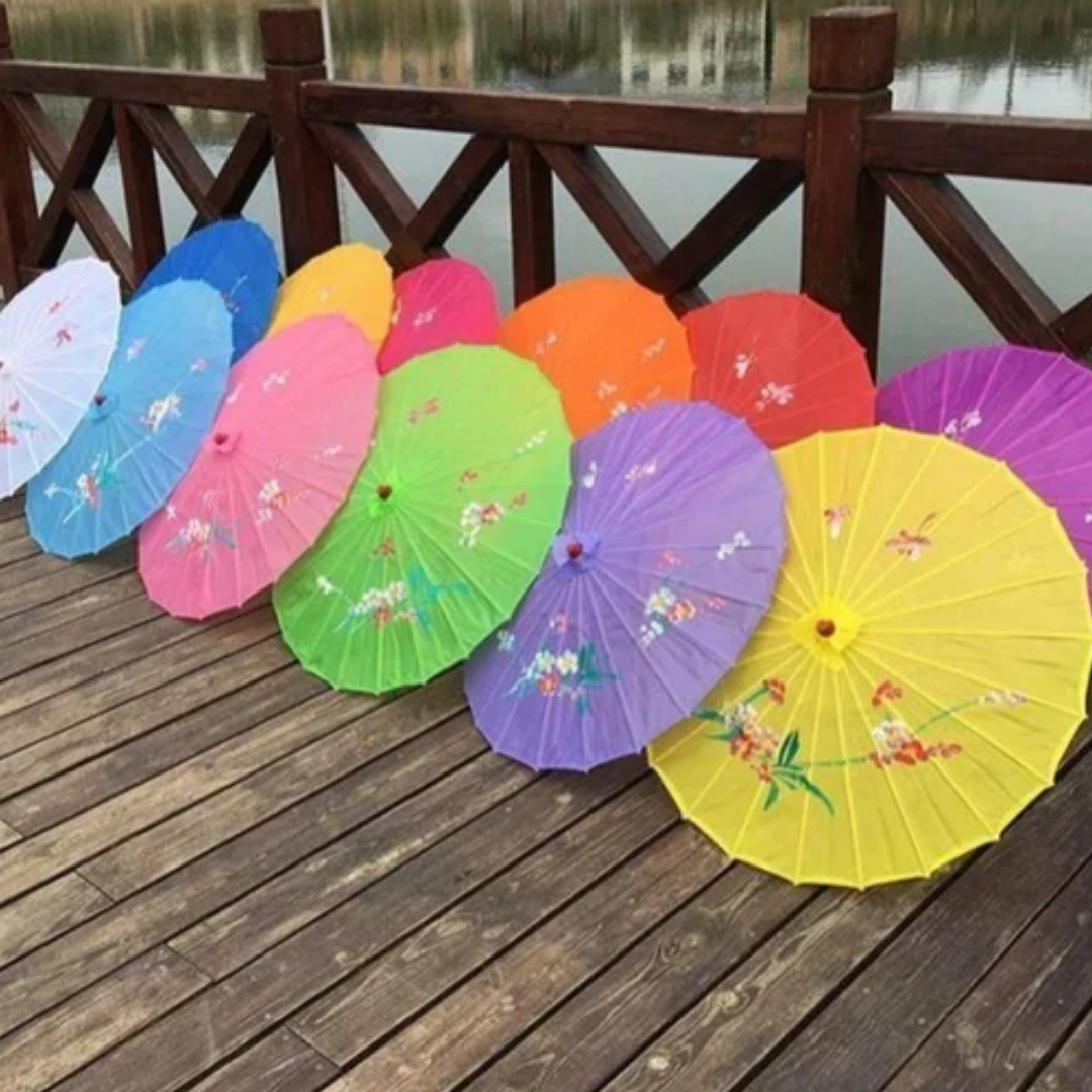 Events & Wedding Decorative Japanese Umbrella Set Of 4 Piece Umbrellas - Image 3