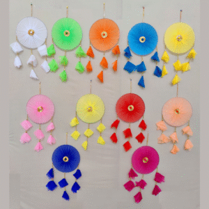 Decorative Net Dream Catcher Hanging Set Of 8 Piece Hangings
