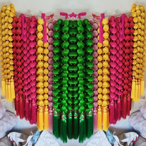 Events & Wedding Home Decor Gulli Tassel Hanging Ladi Set Of 10 Piece Hangings Height 4 Feet