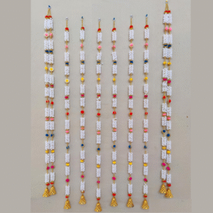 Mogra Decorative Hanging Ladi Set Of 10 Piece Hangings